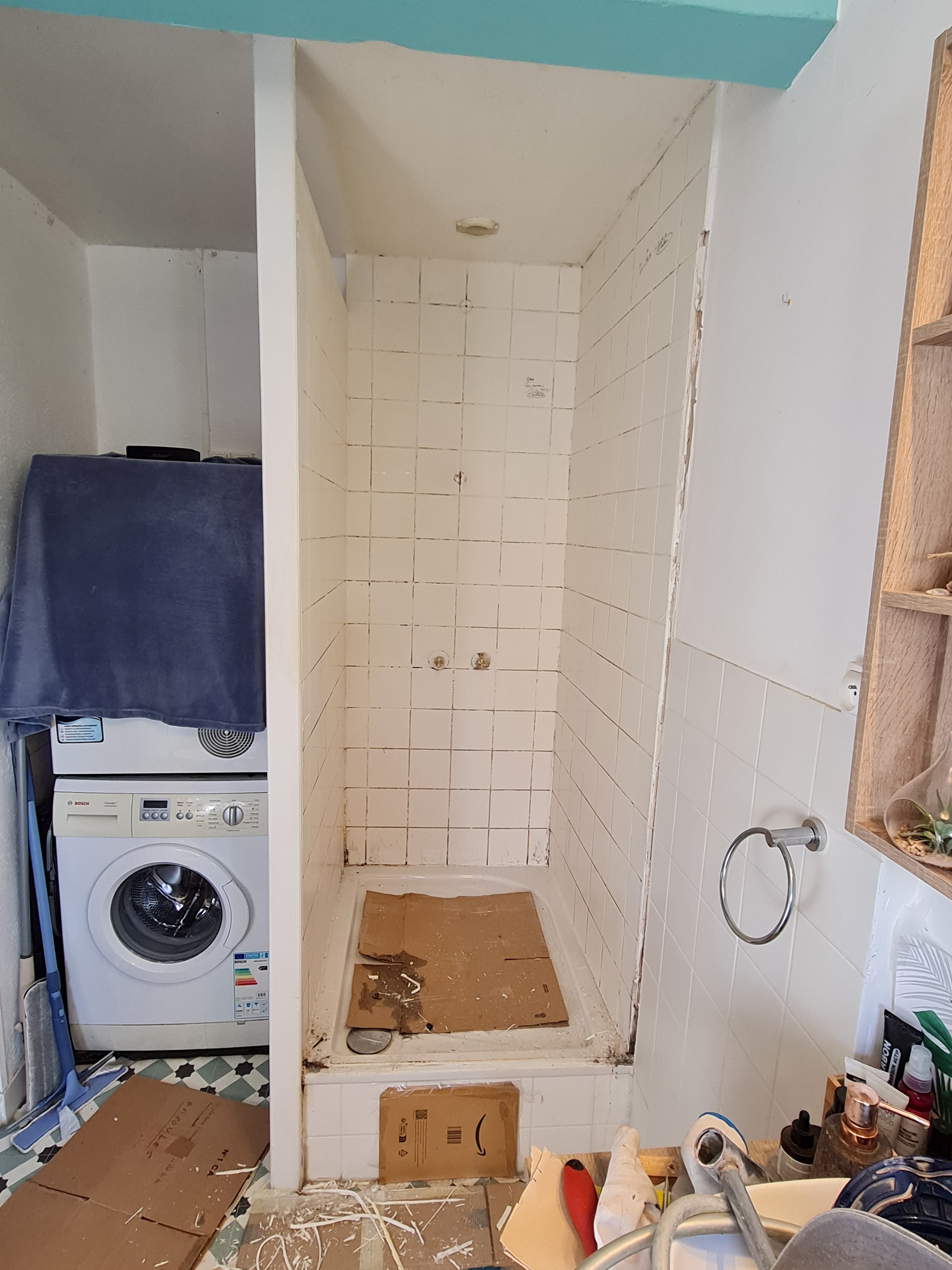 Avant Rénovation carrelage cuisine