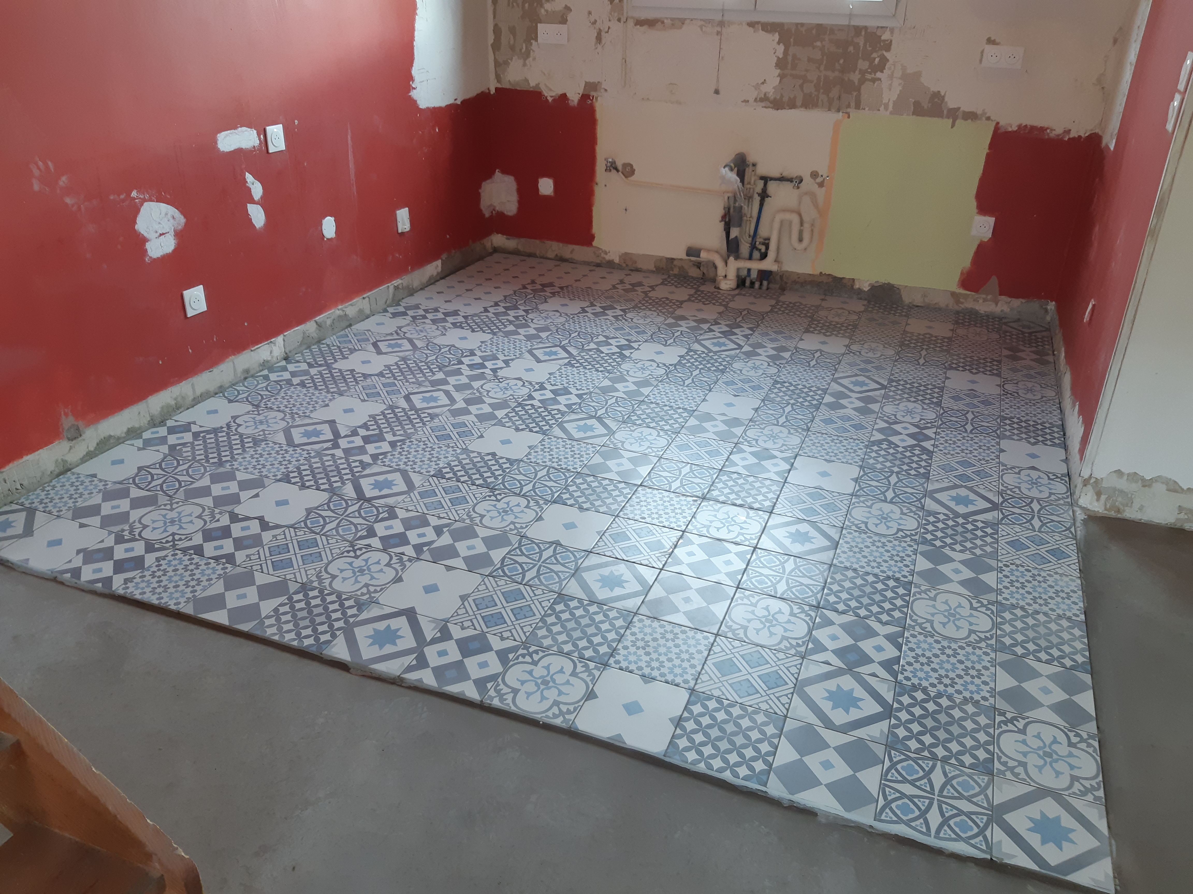 Après Faïence salle de bain