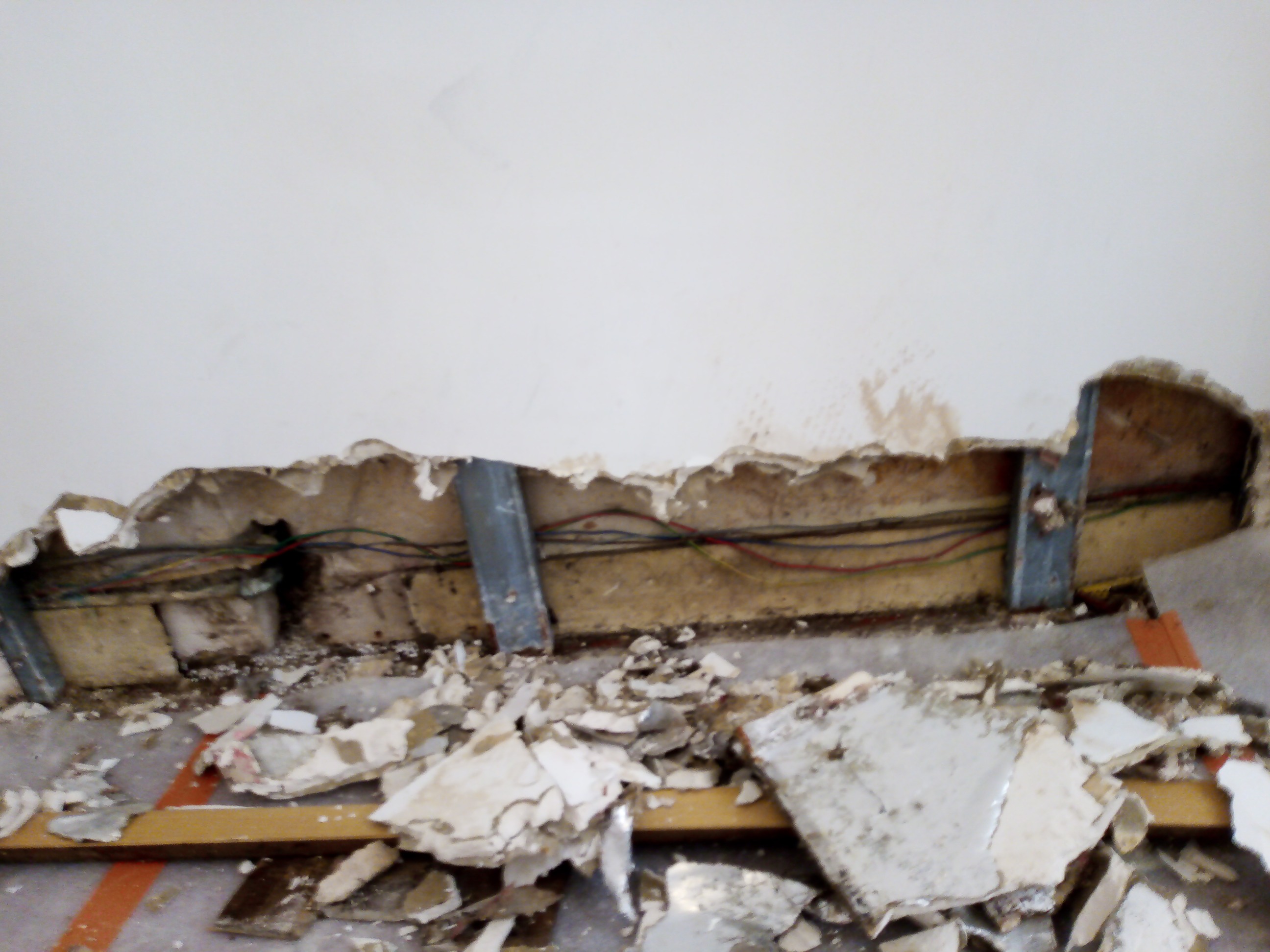 Avant Rénovation post-sinistre