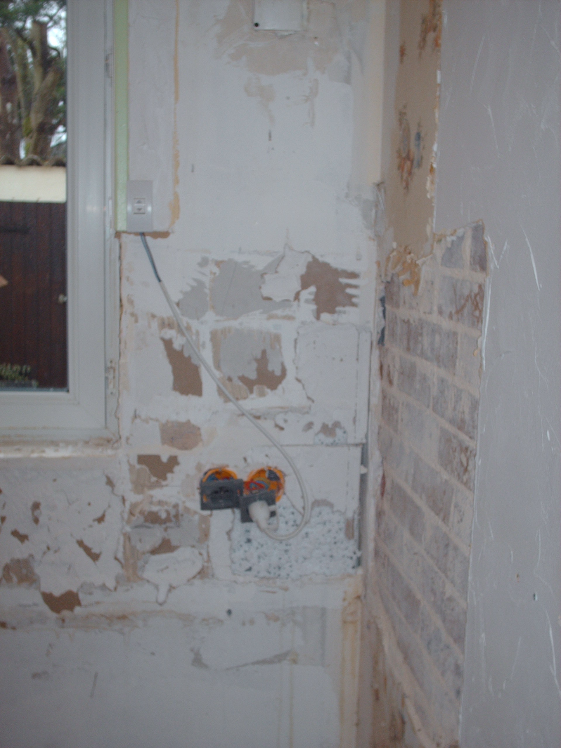 Avant Rénovation peinture salon