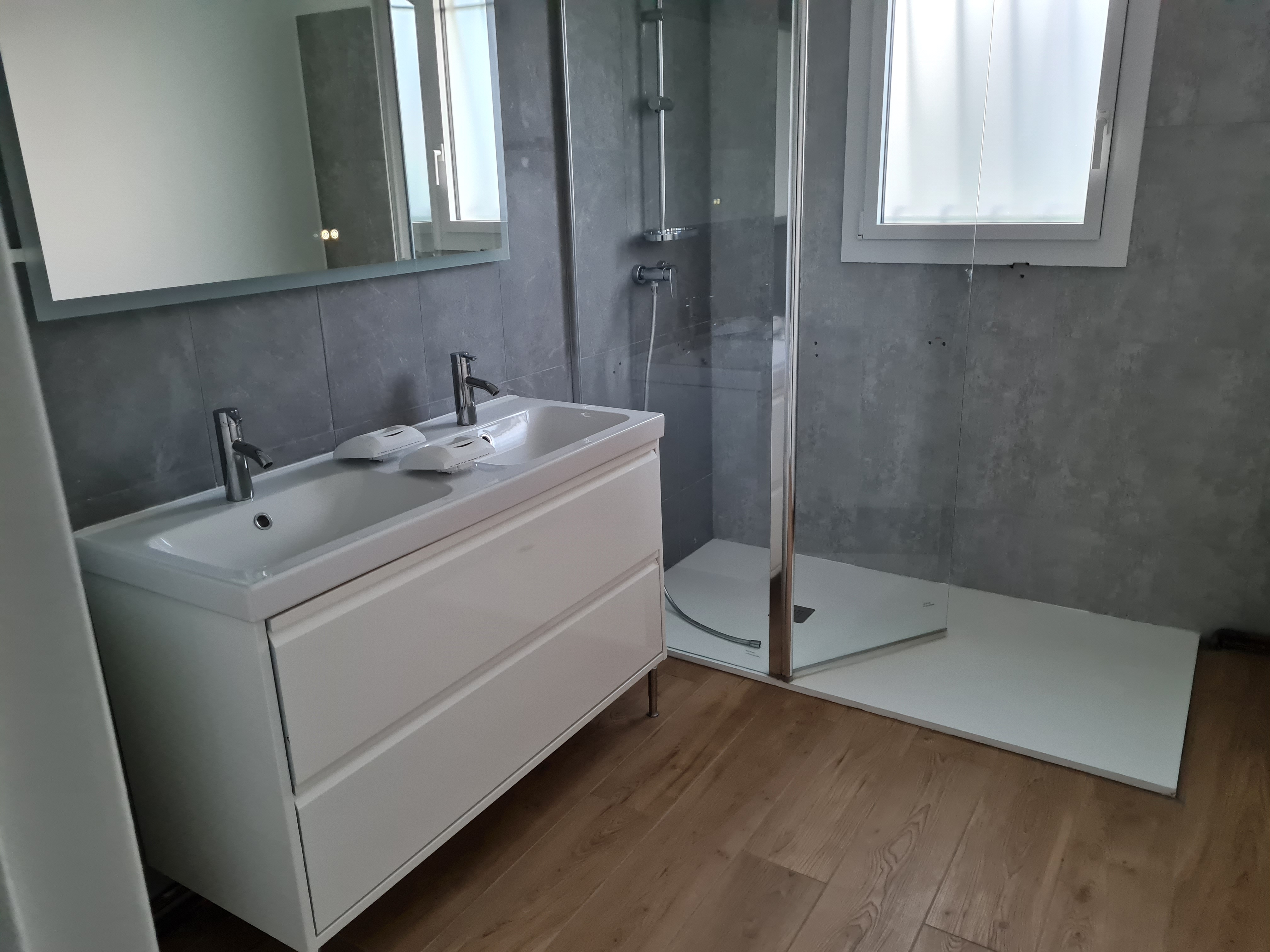 Après Rénovation complète salle de bain