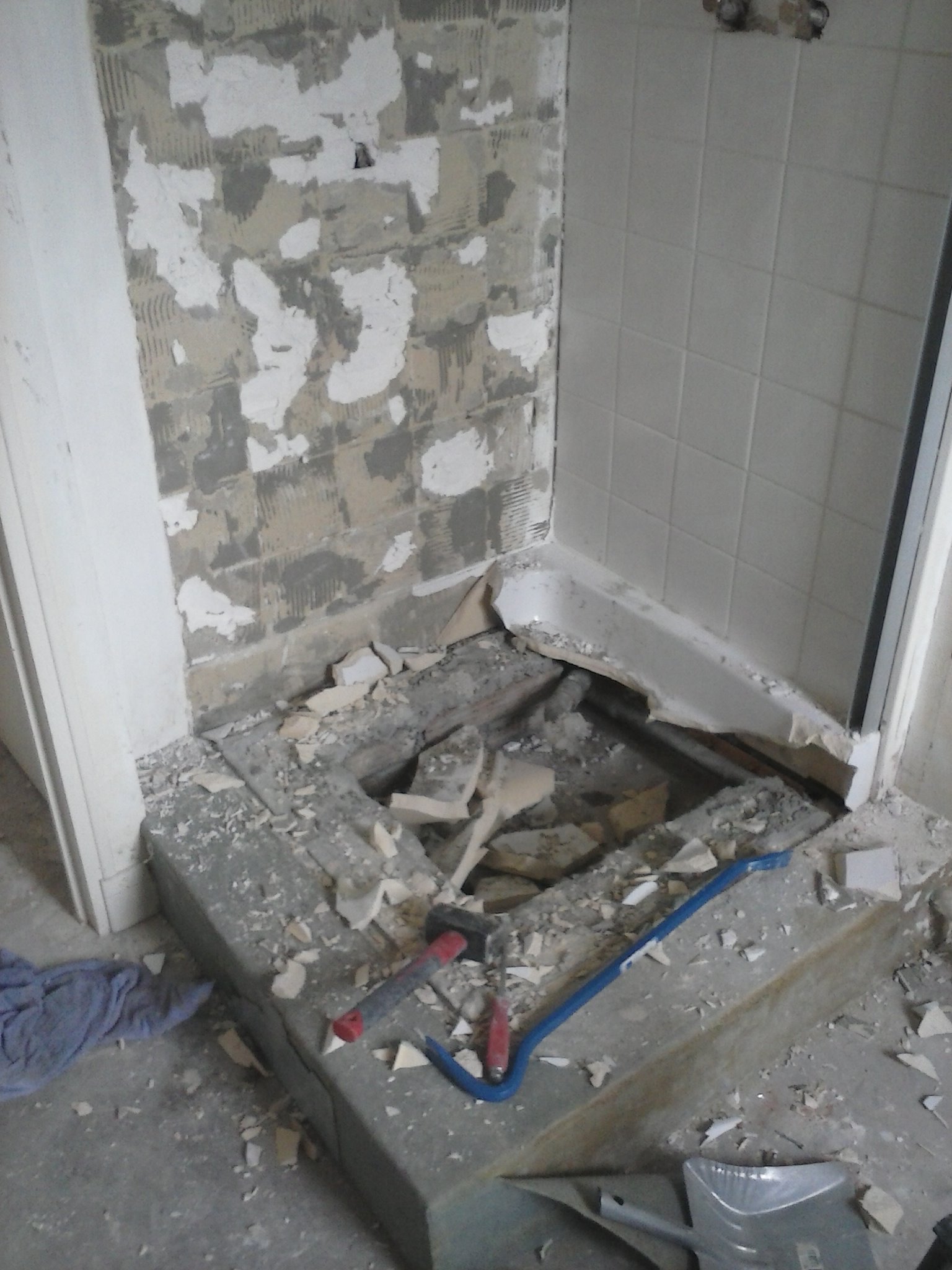 Avant Salle d'eau zen