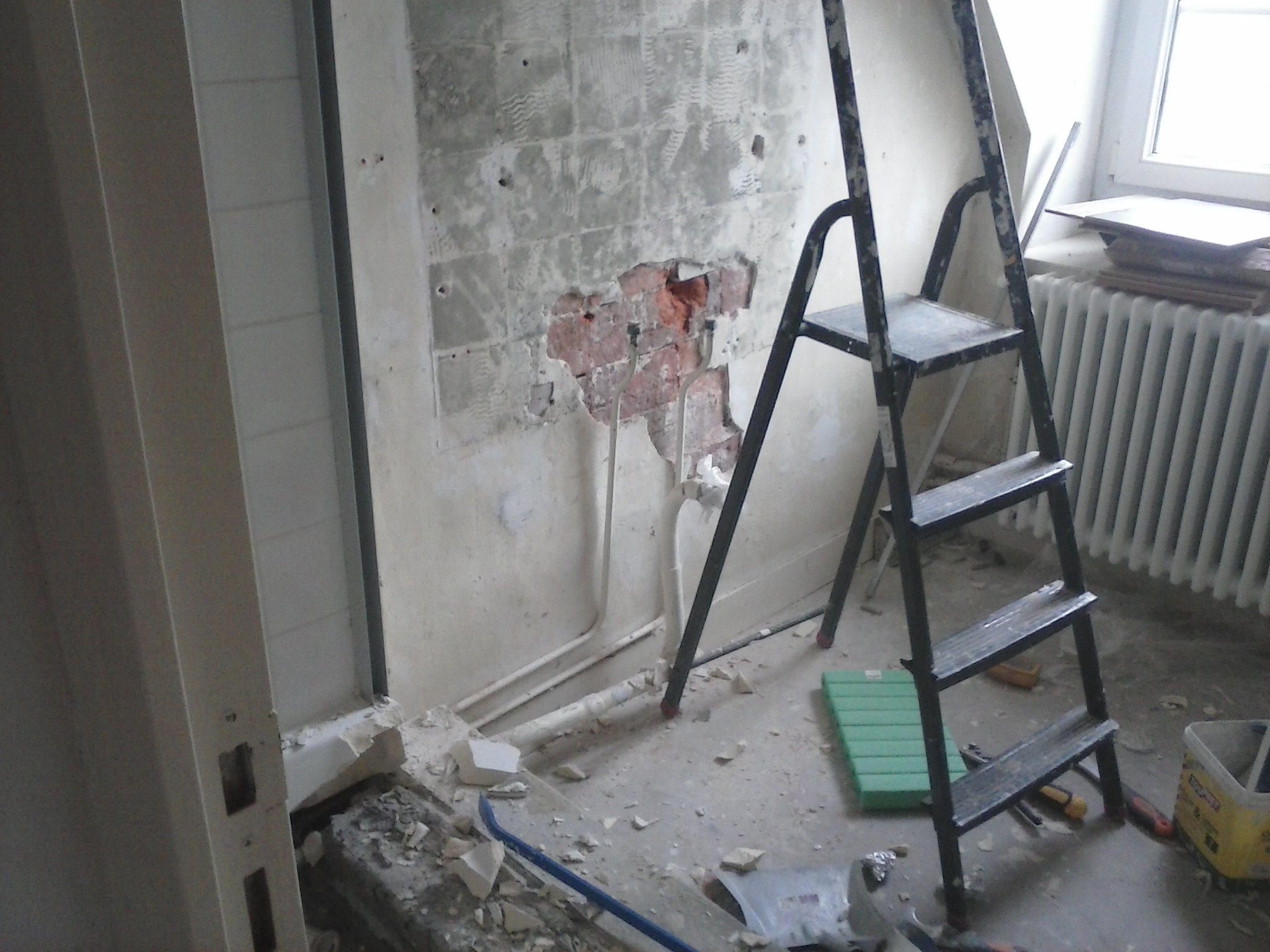 Avant Salle d'eau zen