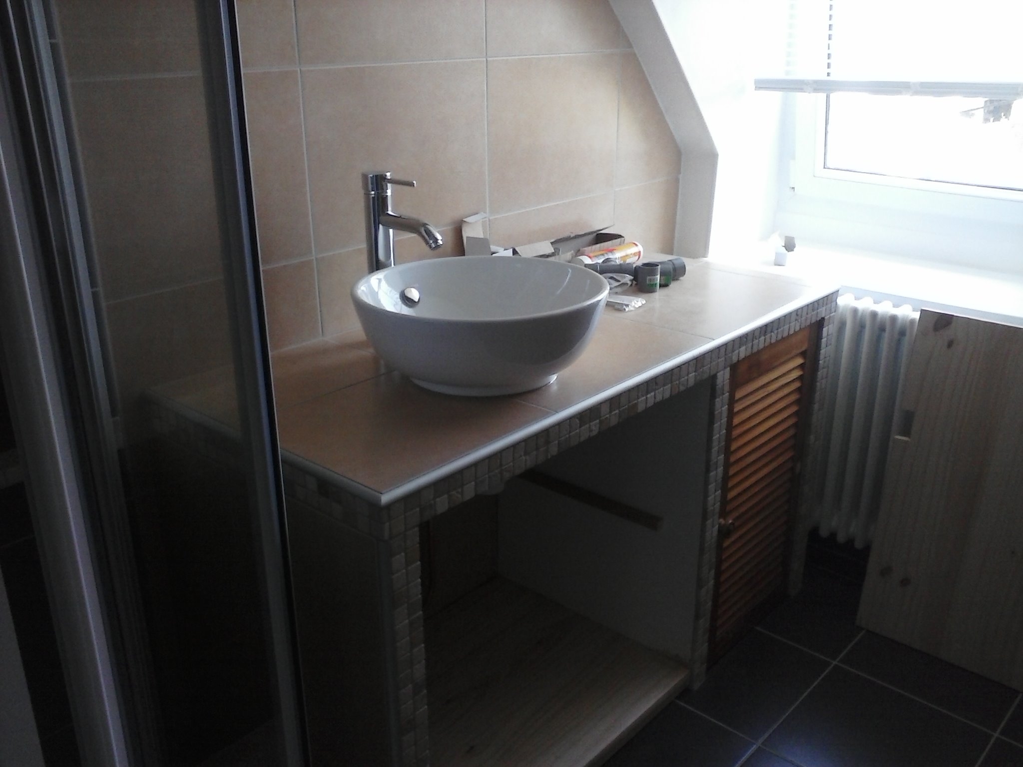 Après Salle d'eau zen