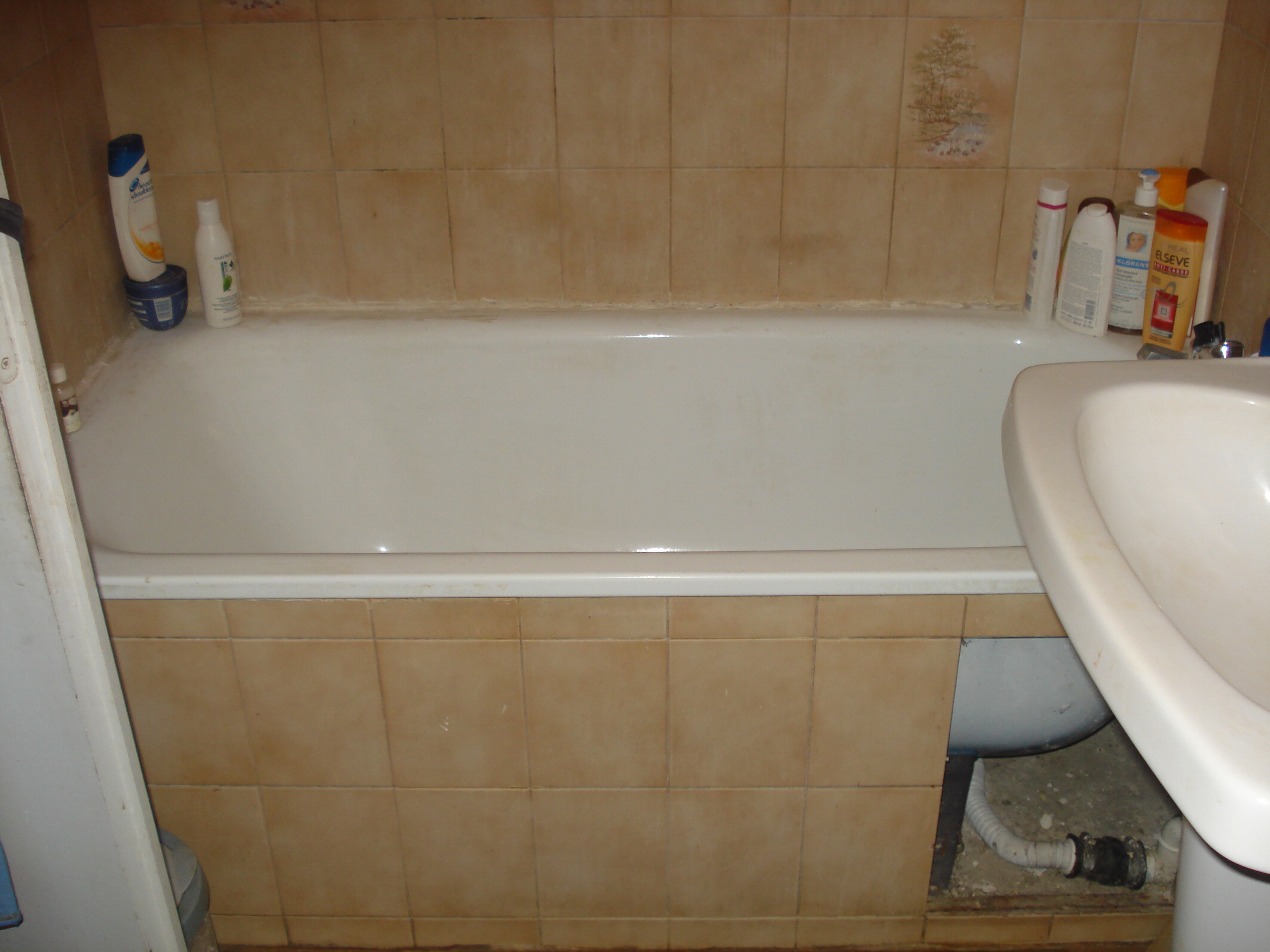 Avant Rénovation complète salle de bain