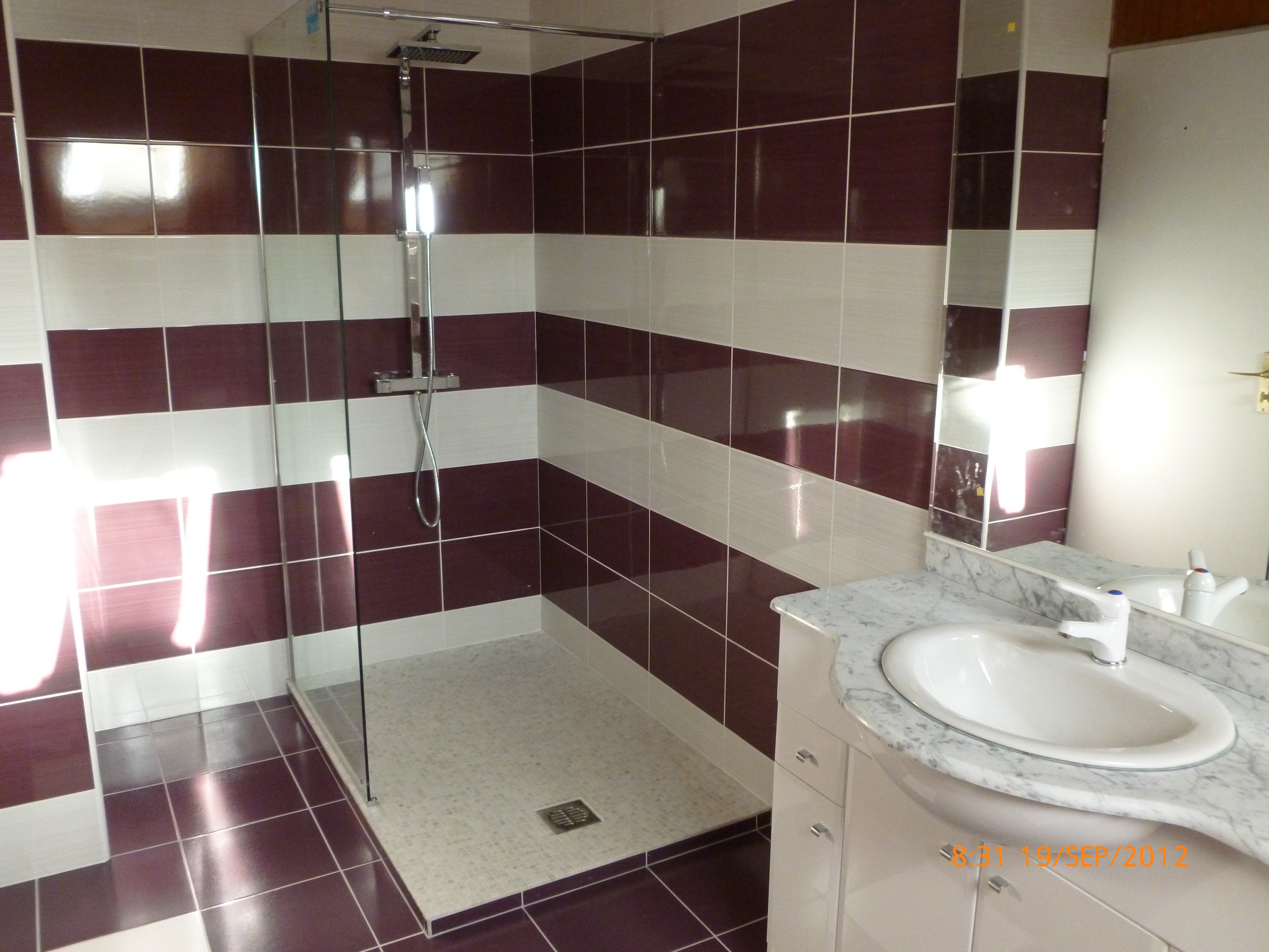 Après Rénovation complète salle de bain