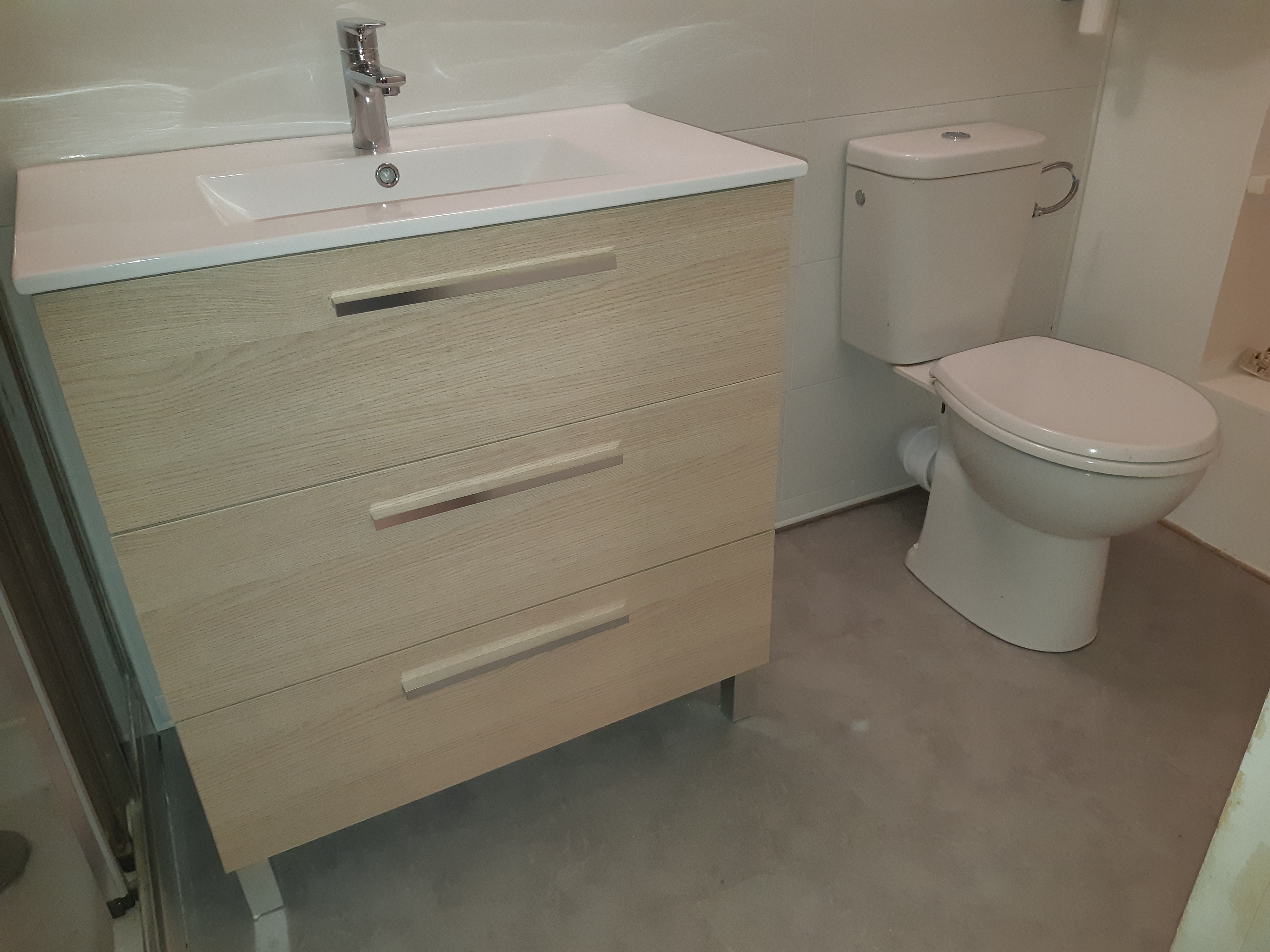 Après Rénovation complète salle de bain