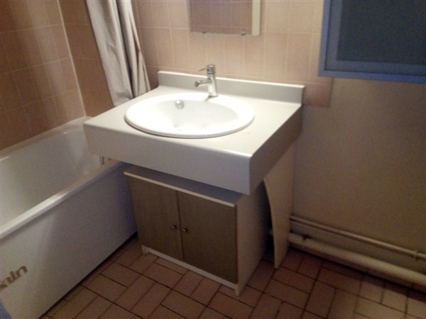 Avant Salle d'eau zen